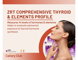 ZRT Comprehensive Toxic & Essential Elements Profile - Canary Club Hormone  Testing